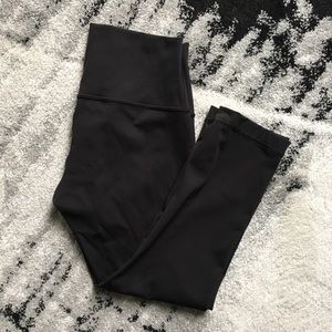 Lululemon Wunder Under High Waist Black Leggings